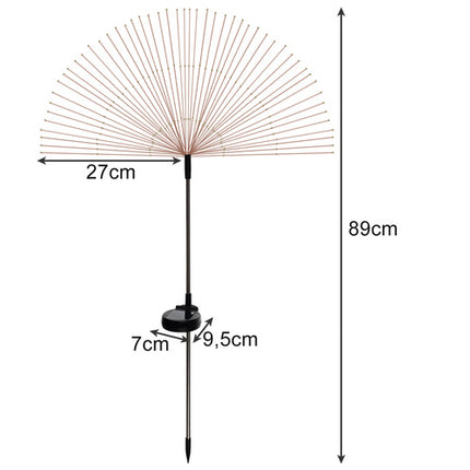 Gardlov Solar Paardenbloemlamp - 2 stuks - LED - Koud Wit