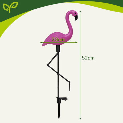Gardlov Solar Flamingo Lampen - 3 Stuks - Tuinverlichting
