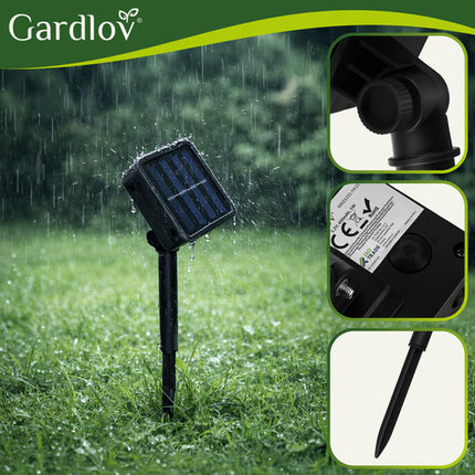 Gardlov Solar Flamingo Lampen - 3 Stuks - Tuinverlichting