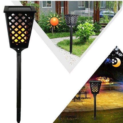 Solar Tuinlantaarn Met Vlameffect