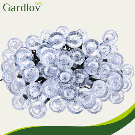 Gardlov Solar Tuinlampen - Set van 12 - 8 LED's - Koud Wit - IP65