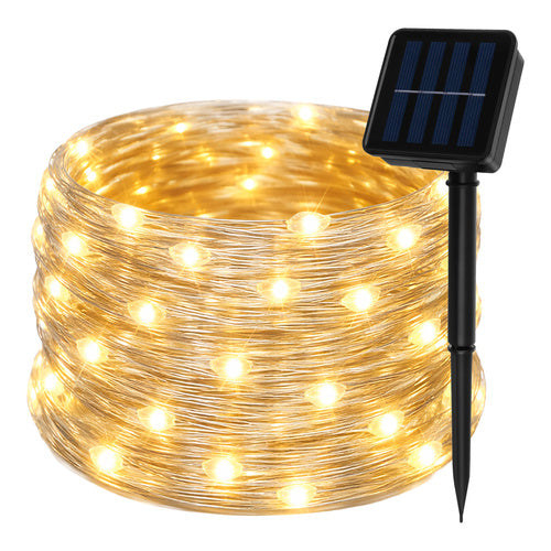 Gardlov Solar Tuinlampen - Set van 12 - 8 LED's - Koud Wit - IP65