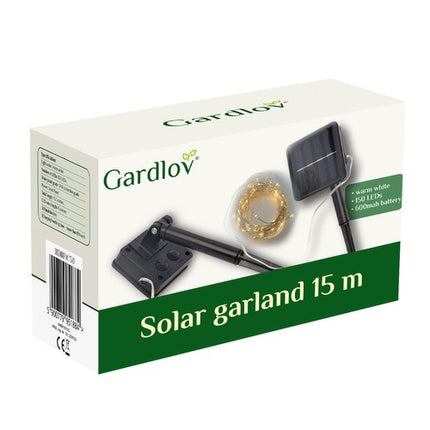 Solar LED Lichtslinger 15m