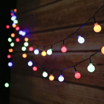 Gardlov Solar Lichtsnoer - 7 meter - 50 LED Ballen - Multicolour - IP44