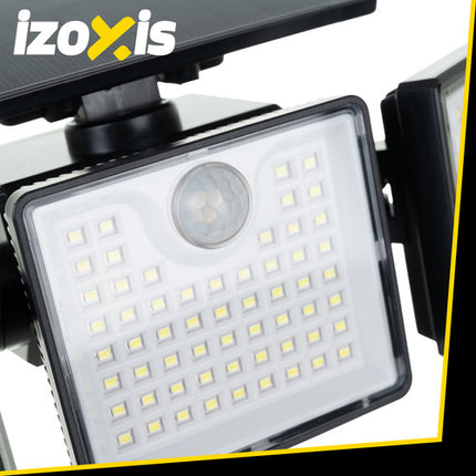 Izoxis Solar Buitenlamp - 167 LED - 500 lm - Met Afstandsbediening