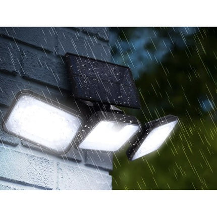 Izoxis Solar Buitenlamp - 180 LED - Met Bewegingssensor - Zwart