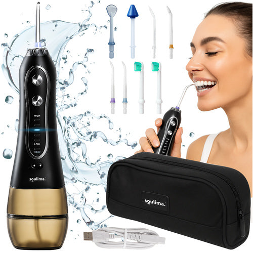 Draadloze Waterflosser - Tanden Reinigen - 5 Standen - 8 opzetstukken