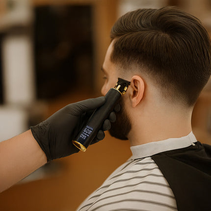 Soulima Haartrimmer en Baardtrimmer - Met 3 Snelheden en LCD - Zwart