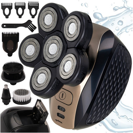 Soulima 6-in-1 Multifunctioneel Scheerapparaat & Trimmer - IPX6 - USB
