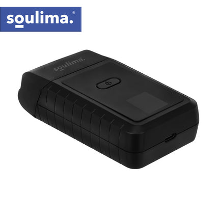 Soulima Baardtrimmer met LED Display - USB-C - 2 Scheerbladen - Inclusief Case