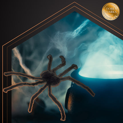 Ruhhy Halloween Haaie Spin - 50 cm - Zwart - Griezelige Decoratie