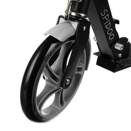 Opvouwbare Stadsscooter voor Kinderen - Zwart/Grijs