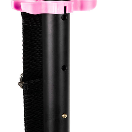 Opvouwbare Stadsscooter voor Kinderen - Zwart/Roze