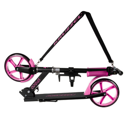 Opvouwbare Stadsscooter voor Kinderen - Zwart/Roze