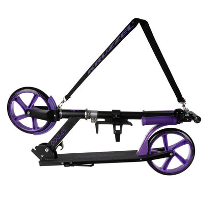 Opvouwbare Stadsscooter voor Kinderen - Zwart/Paarse