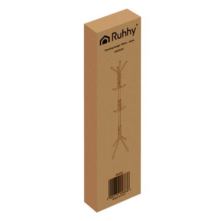Ruhhy Staande Kledinghanger - 170 cm - Zwart - 3 Niveaus
