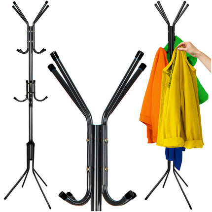 Ruhhy Staande Kledinghanger - 170 cm - Zwart - 3 Niveaus