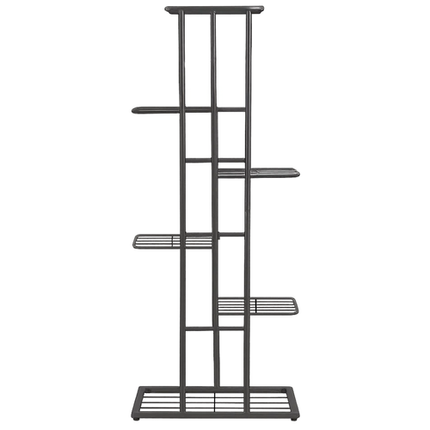 Ruhhy Metalen Plantenstandaard - 106 cm - 6 Niveaus - Loft Stijl - Zwart