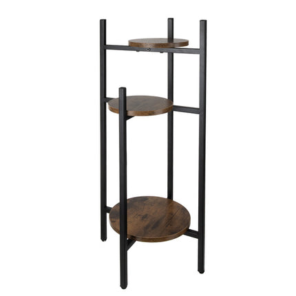 Ruhhy Industriële Bloemenstandaard - 81 cm - 3 Niveaus - Loft Stijl