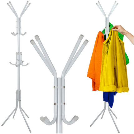 Ruhhy Staande Kledinghanger - 170 cm - Wit - 3 Niveaus