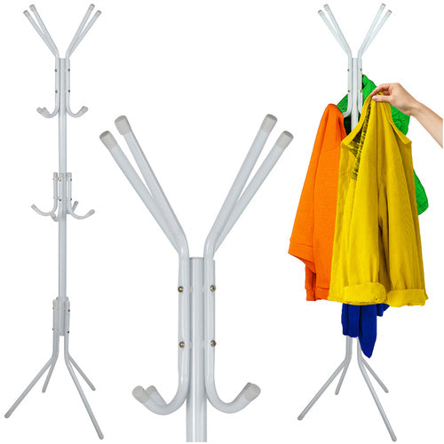 Ruhhy Staande Kledinghanger - 170 cm - Wit - 3 Niveaus
