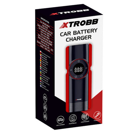 Xtrobb 6-in-1 Jump Starter - 10000 mAh - Powerbank & Compressor