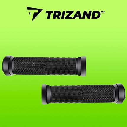 Trizand Fietsgrepen - Antislip - 22mm - Zwart