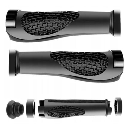 Trizand Ergonomische Fietsgrepen - 22mm - Antislip - Zwart