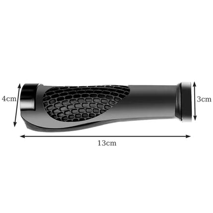 Trizand Ergonomische Fietsgrepen - 22mm - Antislip - Zwart
