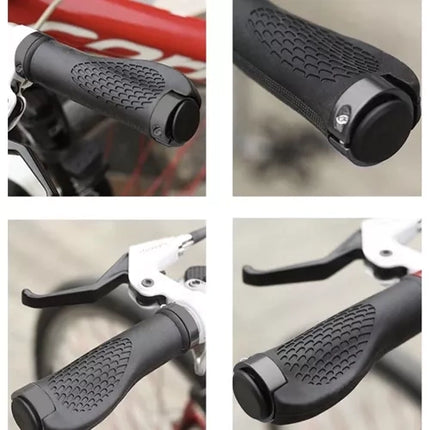 Trizand Ergonomische Fietsgrepen - 22mm - Antislip - Zwart