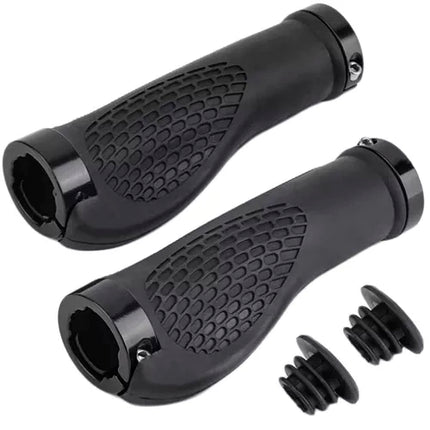 Trizand Ergonomische Fietsgrepen - 22mm - Antislip - Zwart
