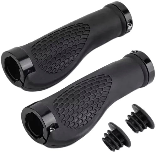 Trizand Ergonomische Fietsgrepen - 22mm - Antislip - Zwart