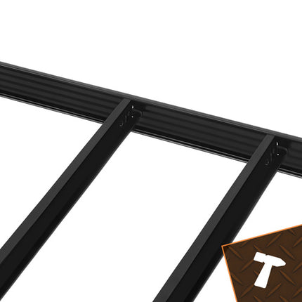 Bigstren Metalen Stellingkast - 180 x 90 x 40 cm - 5 Legborden - Zwart