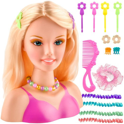 Kruzzel Kaphoofd met Haarstyling Accessoires - 15-delig