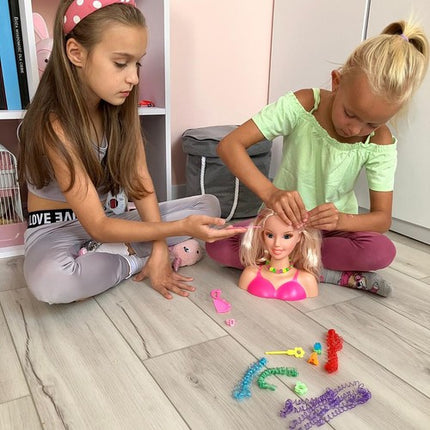 Kruzzel Kaphoofd met Haarstyling Accessoires - 15-delig