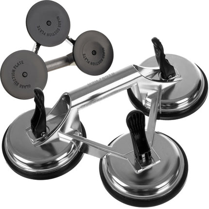 Bigstren Drievoudige Zuignap - 150 kg Draagvermogen - Aluminium