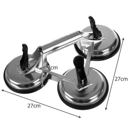 Bigstren Drievoudige Zuignap - 150 kg Draagvermogen - Aluminium