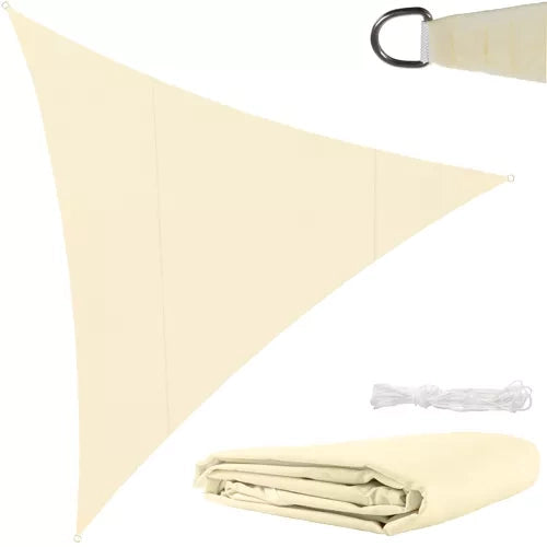 Gardlov Driehoek Schaduwdoek - 4 x 4 x 4 m - Beige