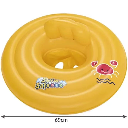 Bestway Baby Zwemzitje - 69 cm - Geel