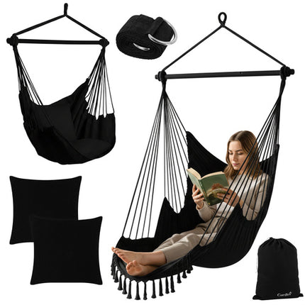 Gardlov Hangstoel - Braziliaanse Stijl - Met Voetensteun & 2 Kussens