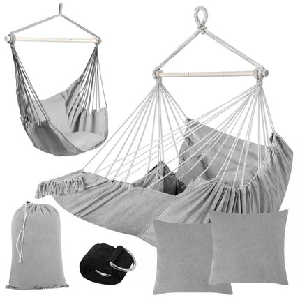 Gardlov Hangstoel - Braziliaanse Stijl - Met Voetensteun & 2 Kussens
