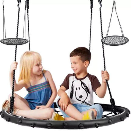 Malatec Ooievaarsnest Schommel - 100 cm - 150 kg - Zwart