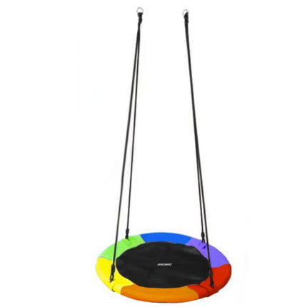 Rond Nest Schommel – Ø100 cm – Tot 160 kg – Regenboog Kleuren