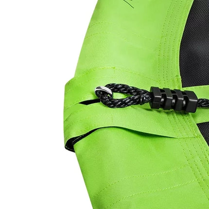 Malatec Ooievaarsnest Schommel - 100 cm - 150 kg - Groen/Zwart