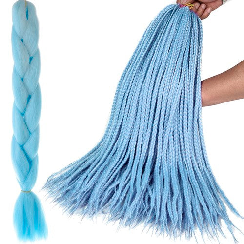 Soulima Synthetische Vlechten - 60 cm - Blauw - Haarextensions