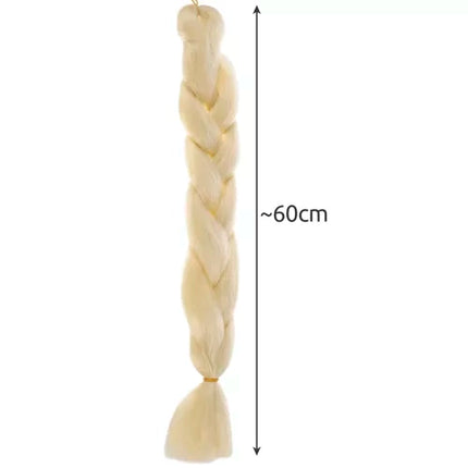 Soulima Vlechtvlecht - Lichtblond - 60 cm - Synthetisch Haar