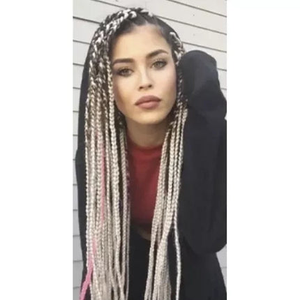 Soulima Vlechtvlecht - Lichtblond - 60 cm - Synthetisch Haar
