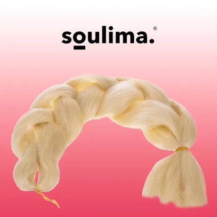 Soulima Vlechtvlecht - Lichtblond - 60 cm - Synthetisch Haar