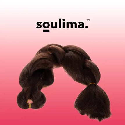 Soulima Vlechtvlecht - Bruin - 60 cm - Synthetisch Haar