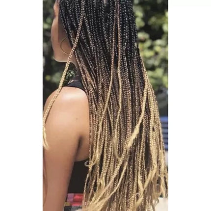 Soulima Ombre Vlechtvlecht - Blond - 60 cm - Synthetisch Haar